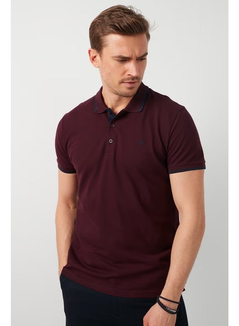 Buratti 100% Cotton Buttoned Polo T Shirt Men's POLO 5902118 - Image 1